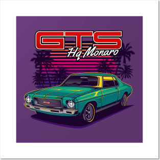 GTS Monaro Posters and Art